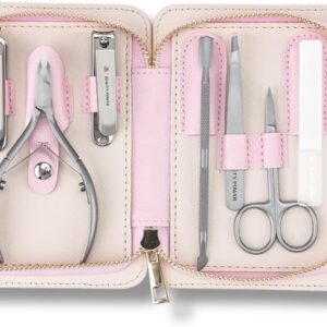 Manicure Pedicure Set 7-in-1 Stainless Steel, Ultra Sharp