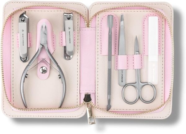 Manicure Pedicure Set 7-in-1 Stainless Steel, Ultra Sharp